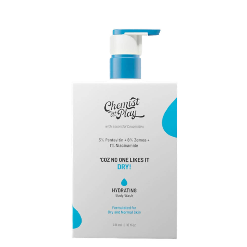 Chemist At Play Hydrating Body Wash with Hyaluronic Acid & Coconut Oil for Intense Hydration