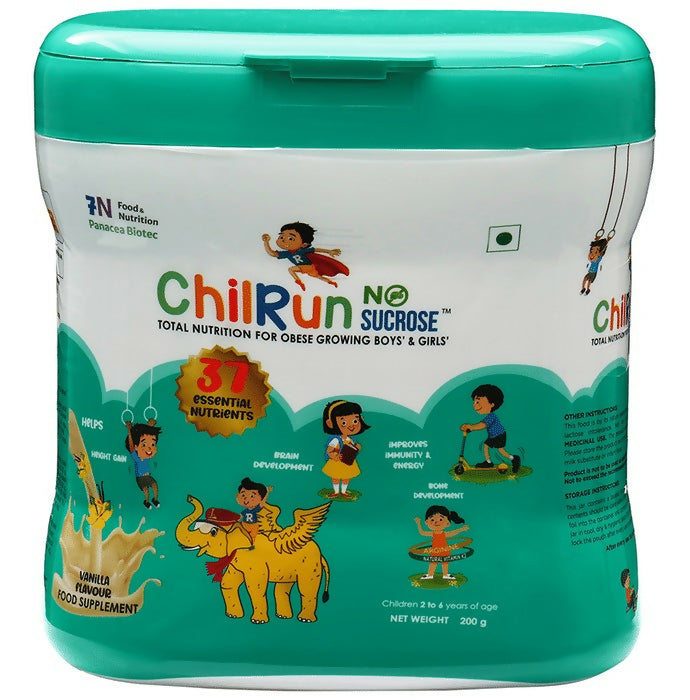 Chilrun No Sucrose 2+ Nutrition Drink For Children’s Growth and Development Vanilla