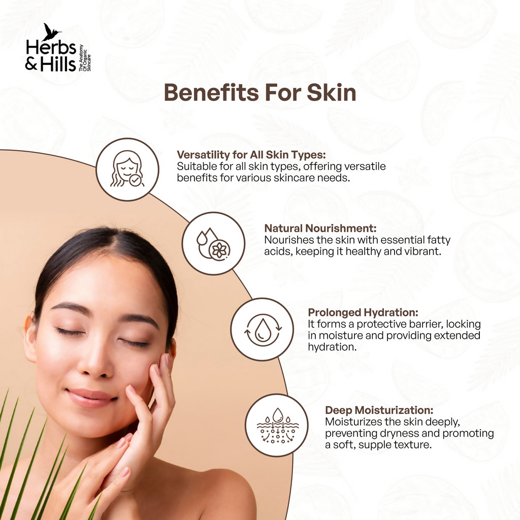 Herbs & Hills Organic Virgin Coconut Oil
