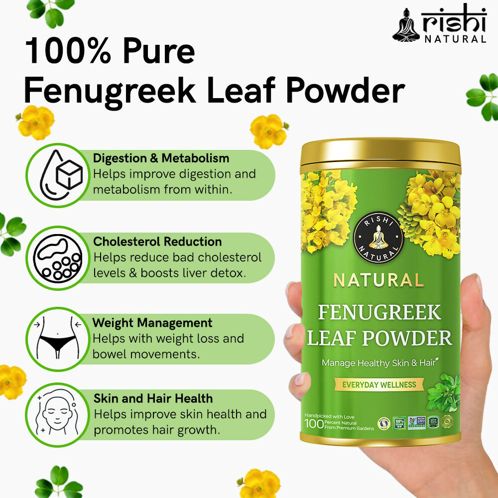 Rishi Natural Fenugreek Leaf Powder