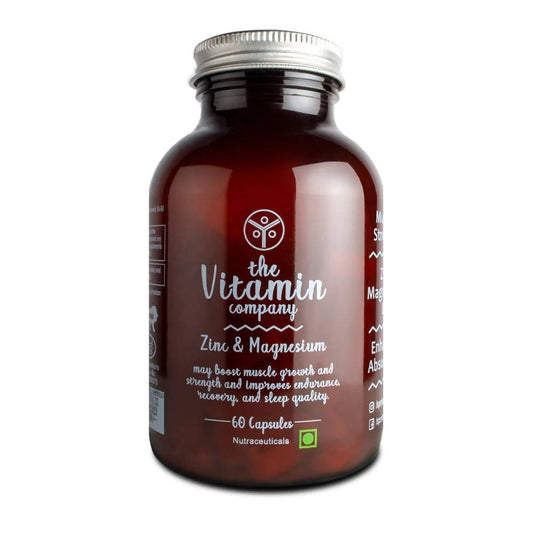The Vitamin Company Zinc & Magnesium (With Vitamin B6) Capsules