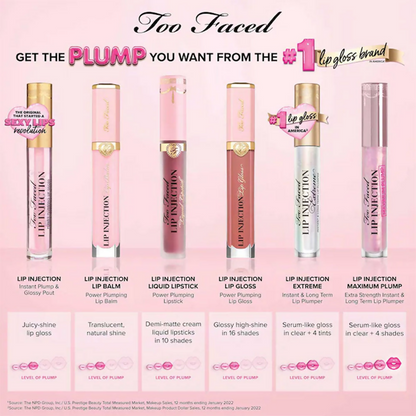 Too Faced Lip Injection Liquid Lipstick - Va Va Voom