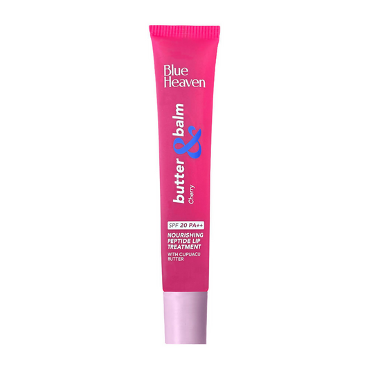 Blue Heaven Butter & Balm Peptide Infused Tinted Lip Balm with SPF20 PA++ 15g - Cherry