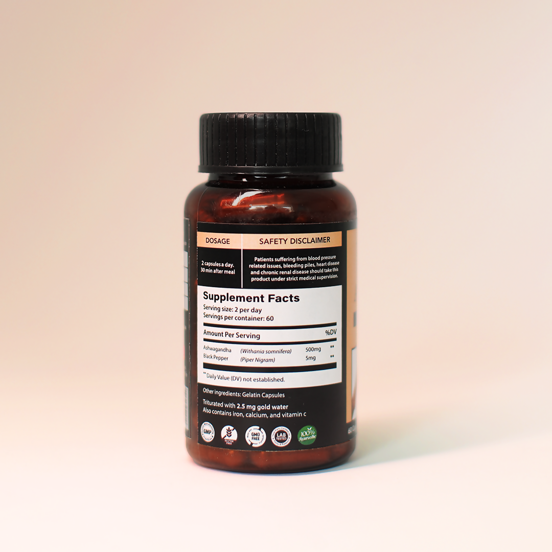 Sukham Organic Ashwagandha Capsule