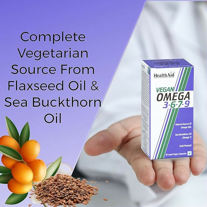 HealthAid Vegan Omega 3.6.7.9 Capsules
