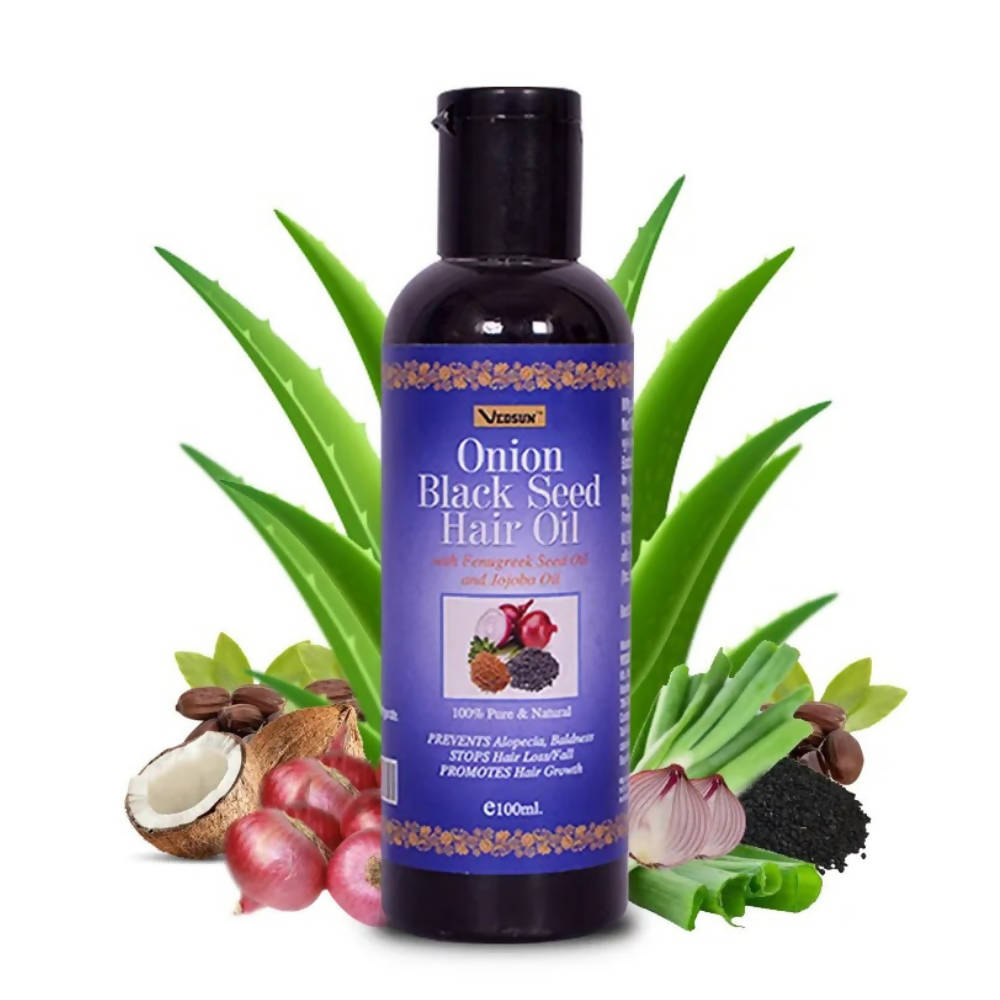 Vedsun Onion Black Seed Hair Oil - DrMediCart