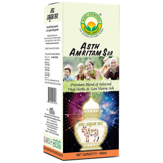 Buy Basic Ayurveda Asth Amritam Sar Juice from DrMediCart, Ship from India to USA
