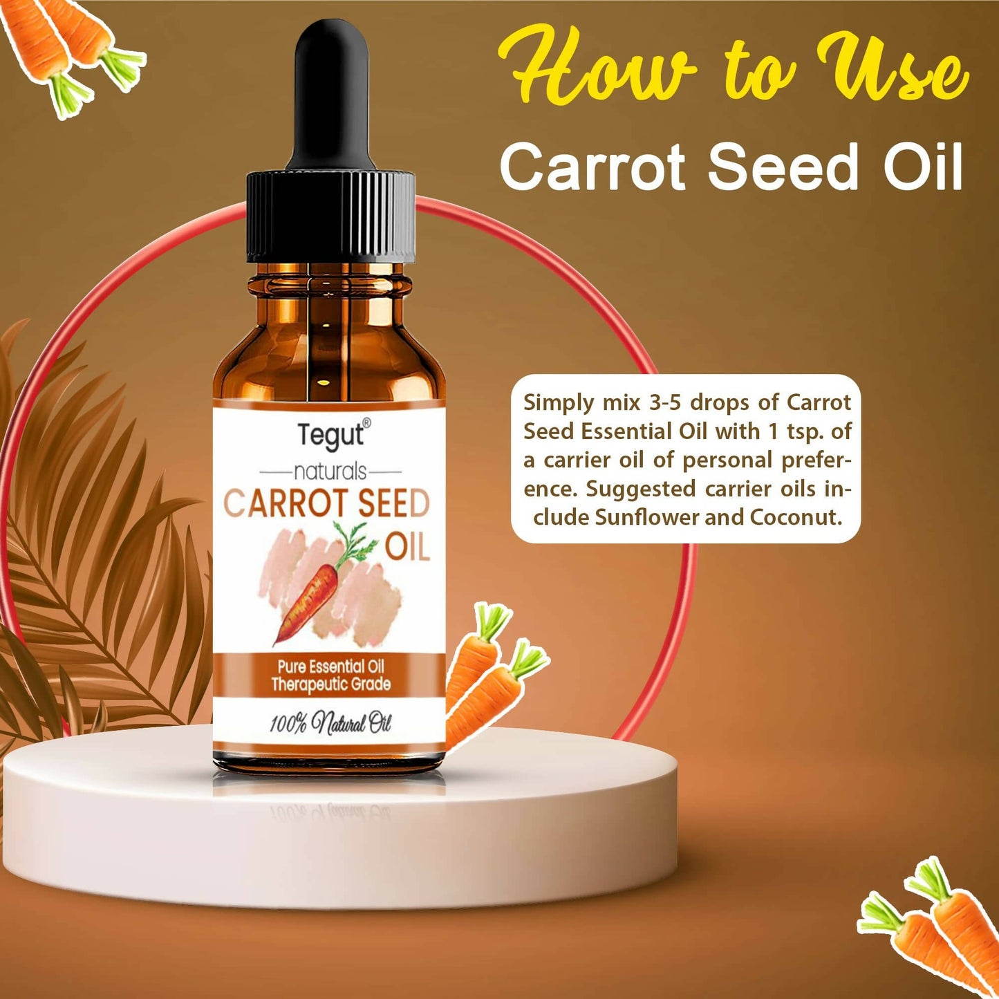 Tegut Carrot Seed Essential Oil - DrMediCart