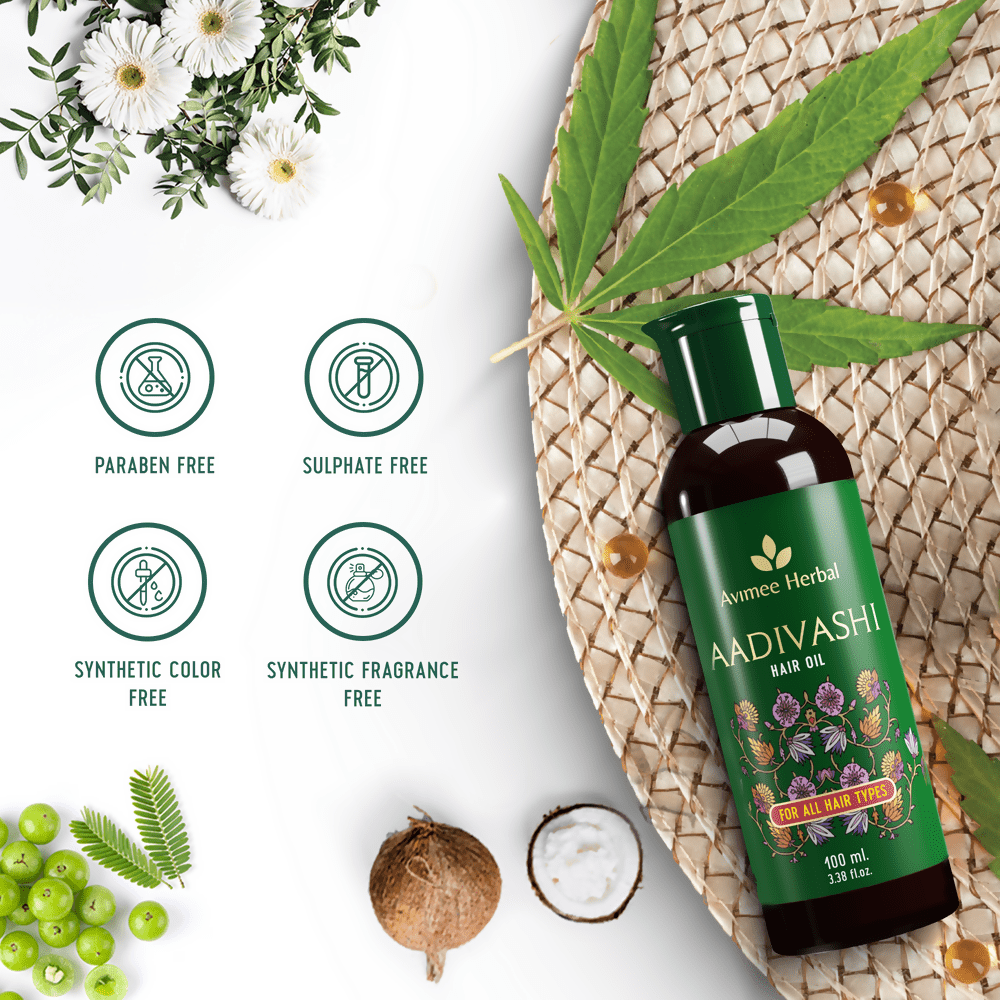 Avimee Herbal Adivasi Herbal Hair Oil