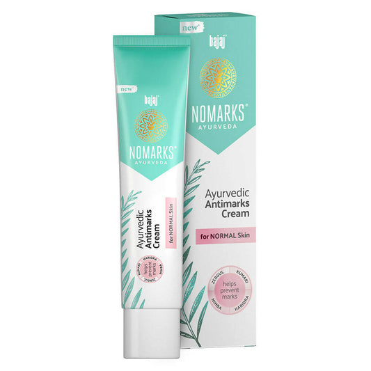 Buy Bajaj Nomarks Ayurvedic Antimarks Cream For Normal Skin from DrMediCart, Ship from India to USA