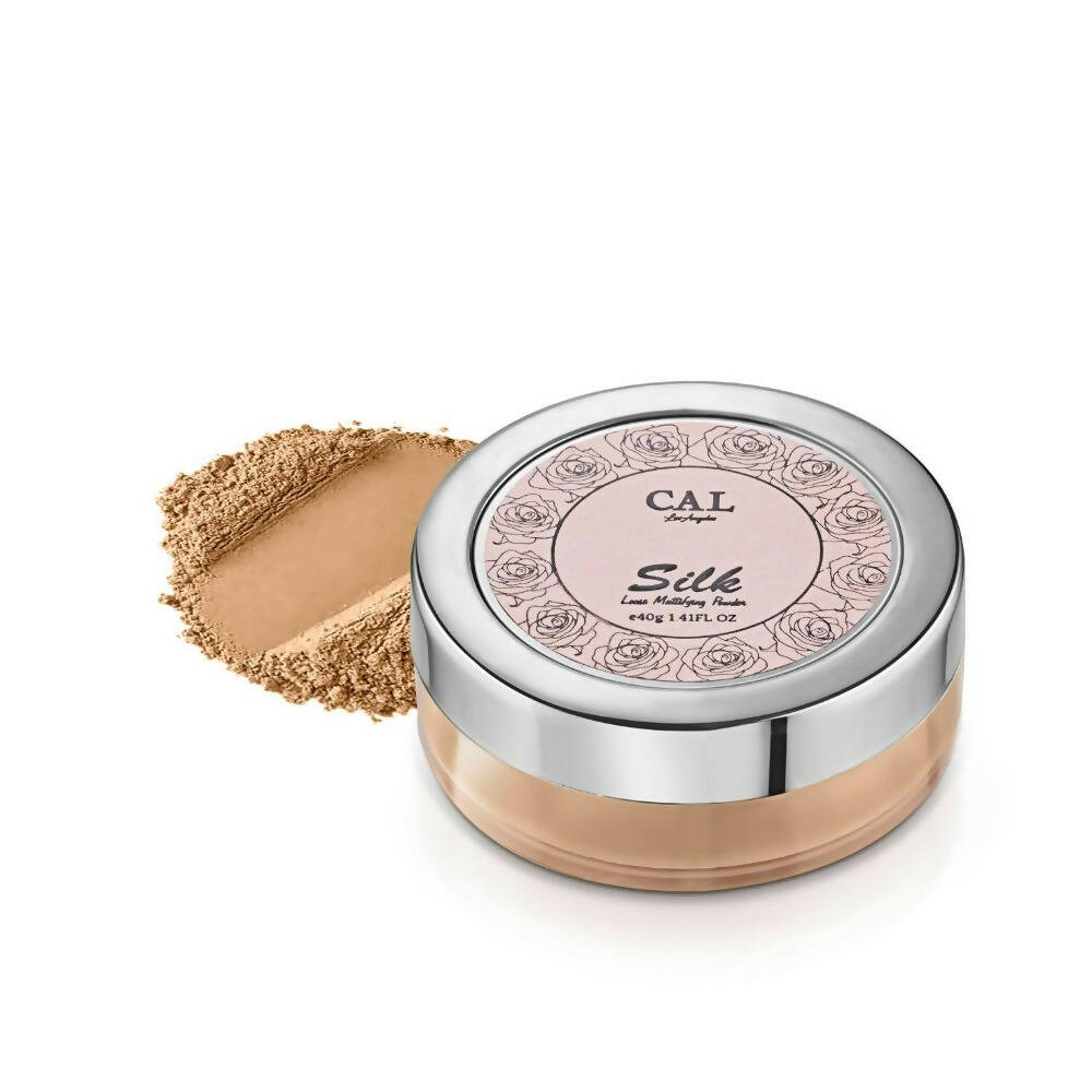 CAL Los Angeles Silk Loose Mattifying Powder For The High Definition Look - Latte