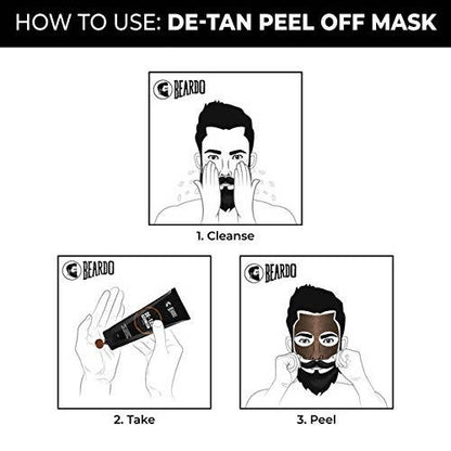 Beardo Activated Charcoal Peel Off Mask