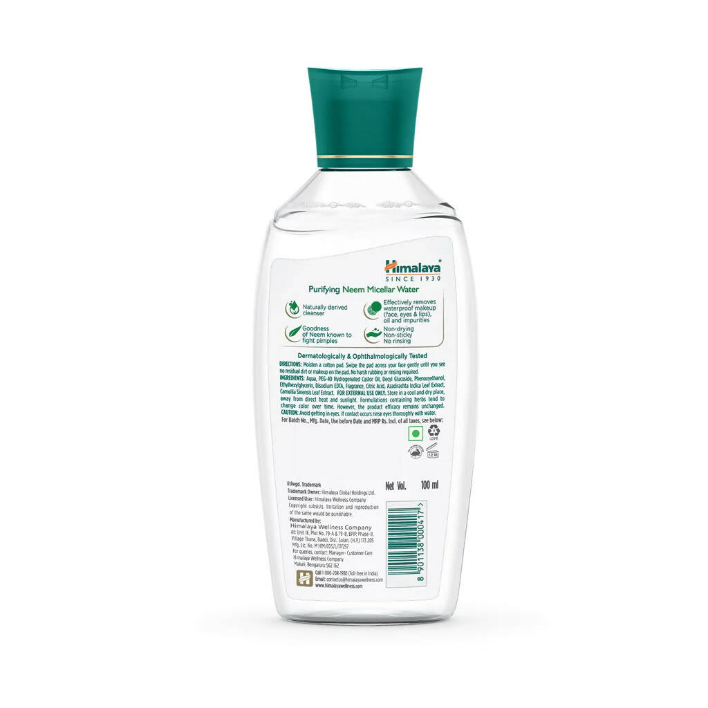 himalaya herbals purifying neem micellar water buy in usa