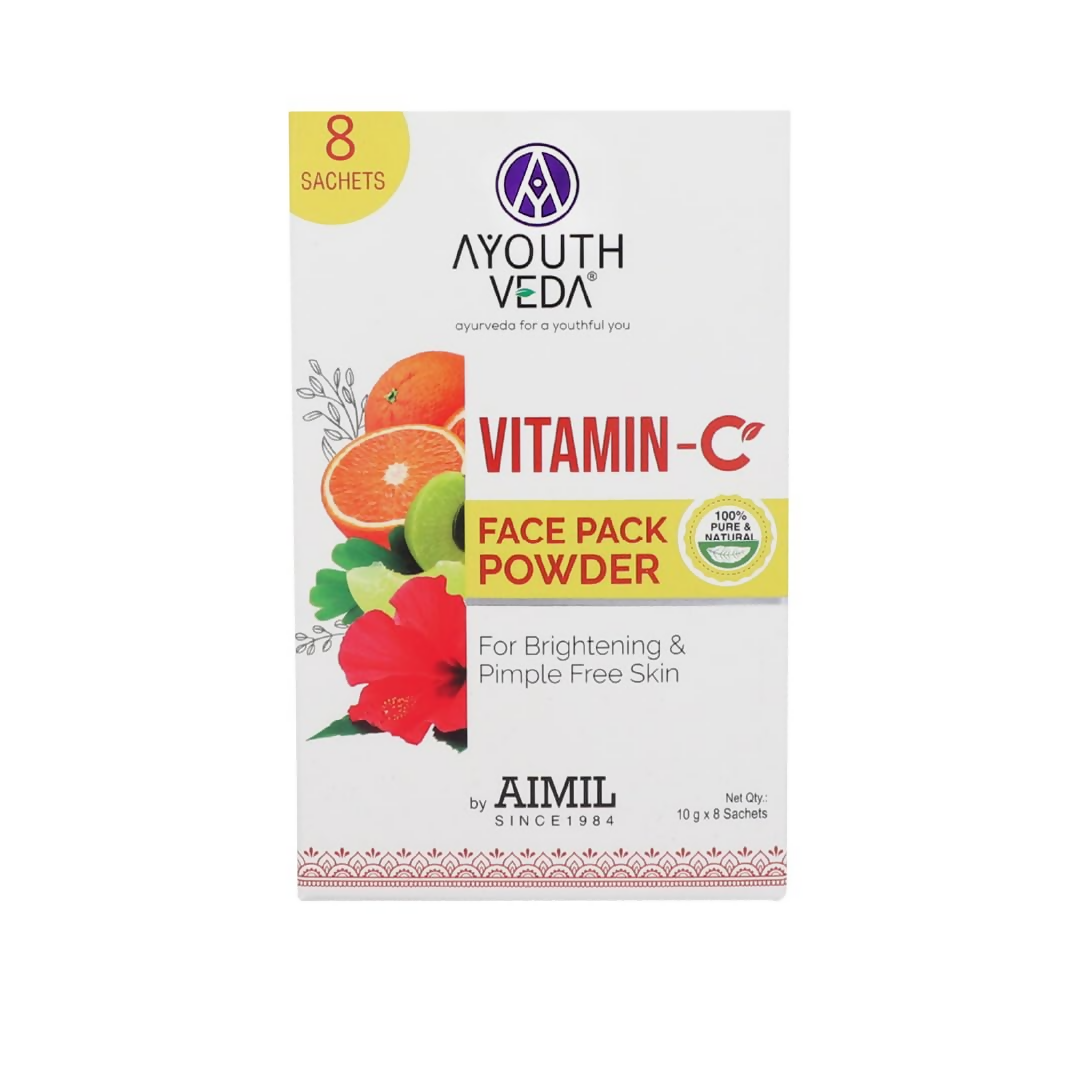 Buy Ayouthveda Vitamin C Face Pack Powder from DrMediCart, Ship from India to USA