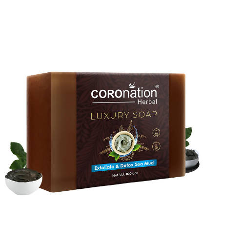 Buy Coronation Herbal Exfoliate & cleanse  Dead Sea Mud Luxury Soap from DrMediCart, Ship from India to USA