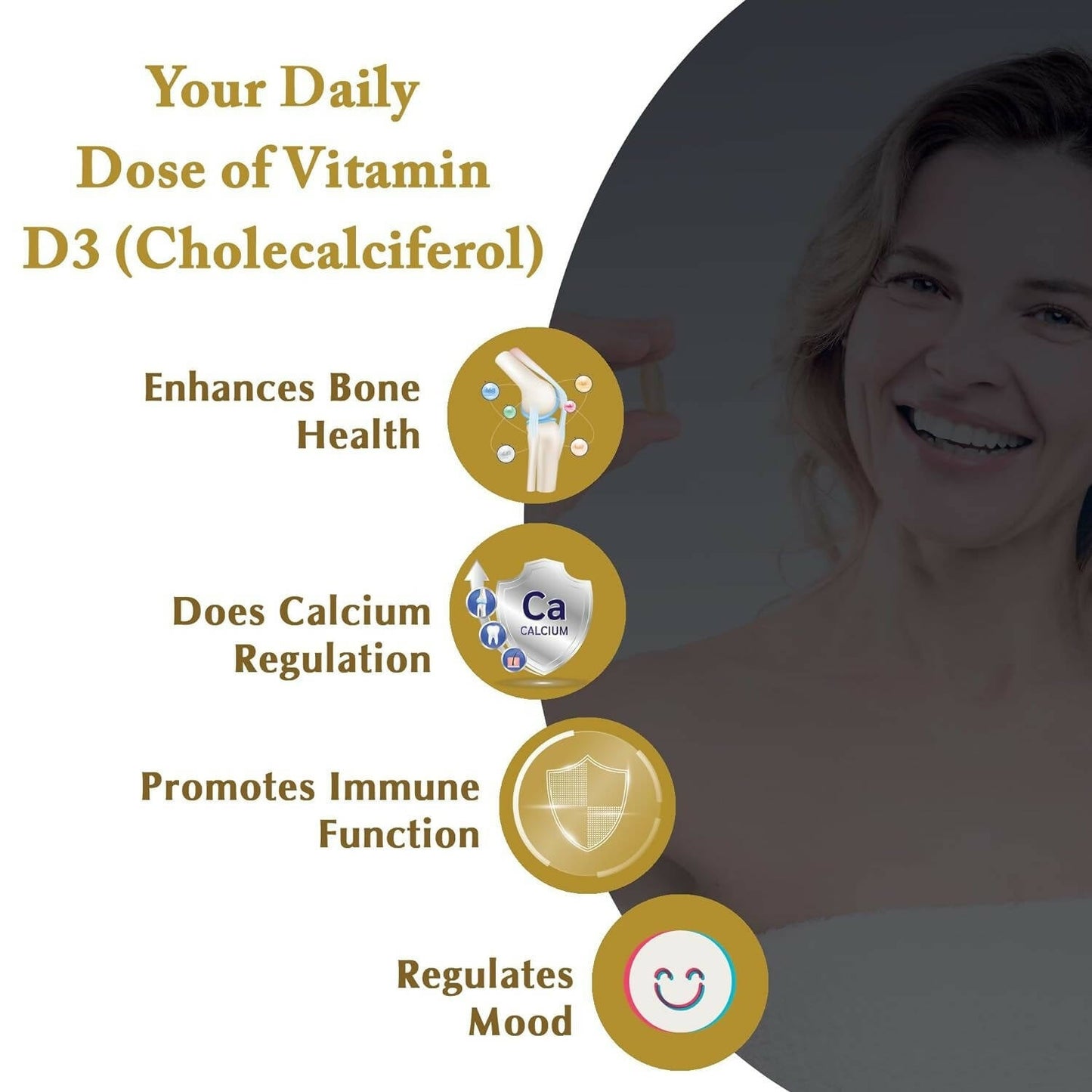 Planet Ayurveda Plant Based Vitamin D3 Capsules