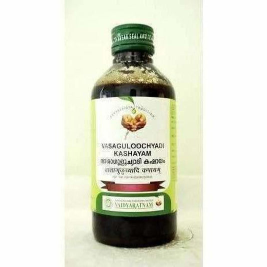 Buy Vaidyaratnam Vasaguloochyadi Kashayam from DrMediCart, Ship from India to USA