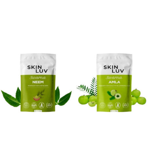 SkinLuv Swarna Neem Powder And Amla Powder Combo - DrMediCart