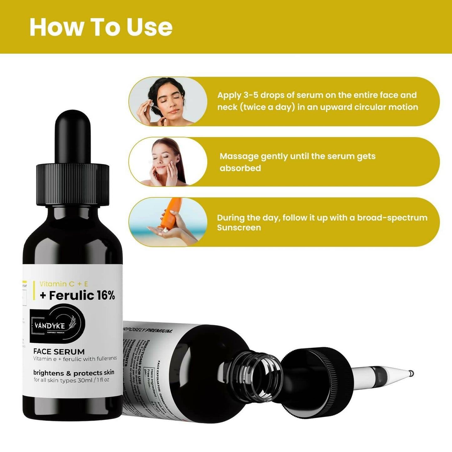 Vandyke Vitamin C + E + Ferulic 16% Face Serum