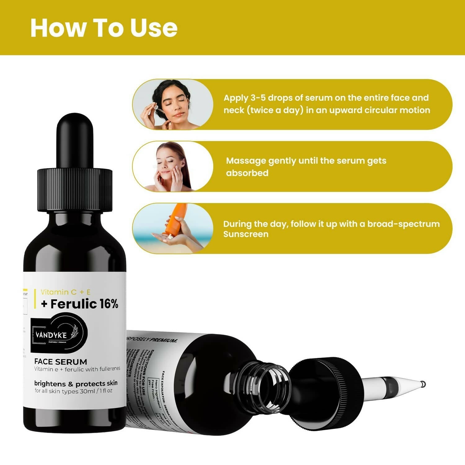 Vandyke Vitamin C + E + Ferulic 16% Face Serum