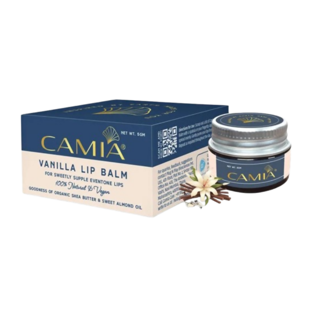 Camia Natural Vanilla Lip Balm