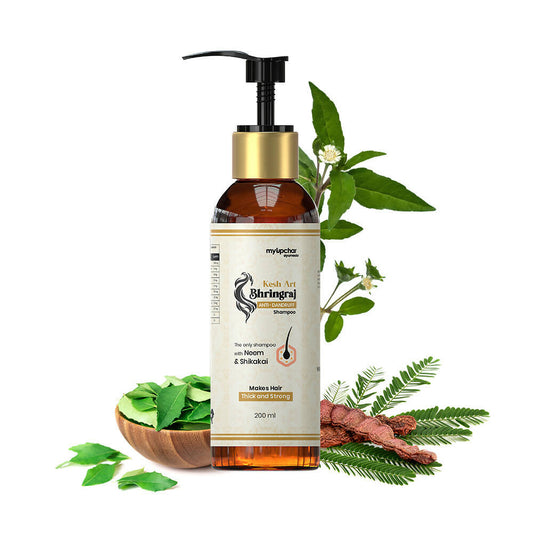 Buy myUpchar Ayurveda KeshArt Bhringraj Anti-Dandruff Shampoo from DrMediCart, Ship from India to USA