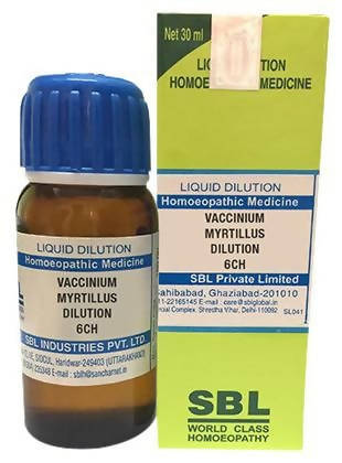 Buy SBL Homeopathy Vaccinium Myrtillus Dilution from DrMediCart, Ship from India to USA