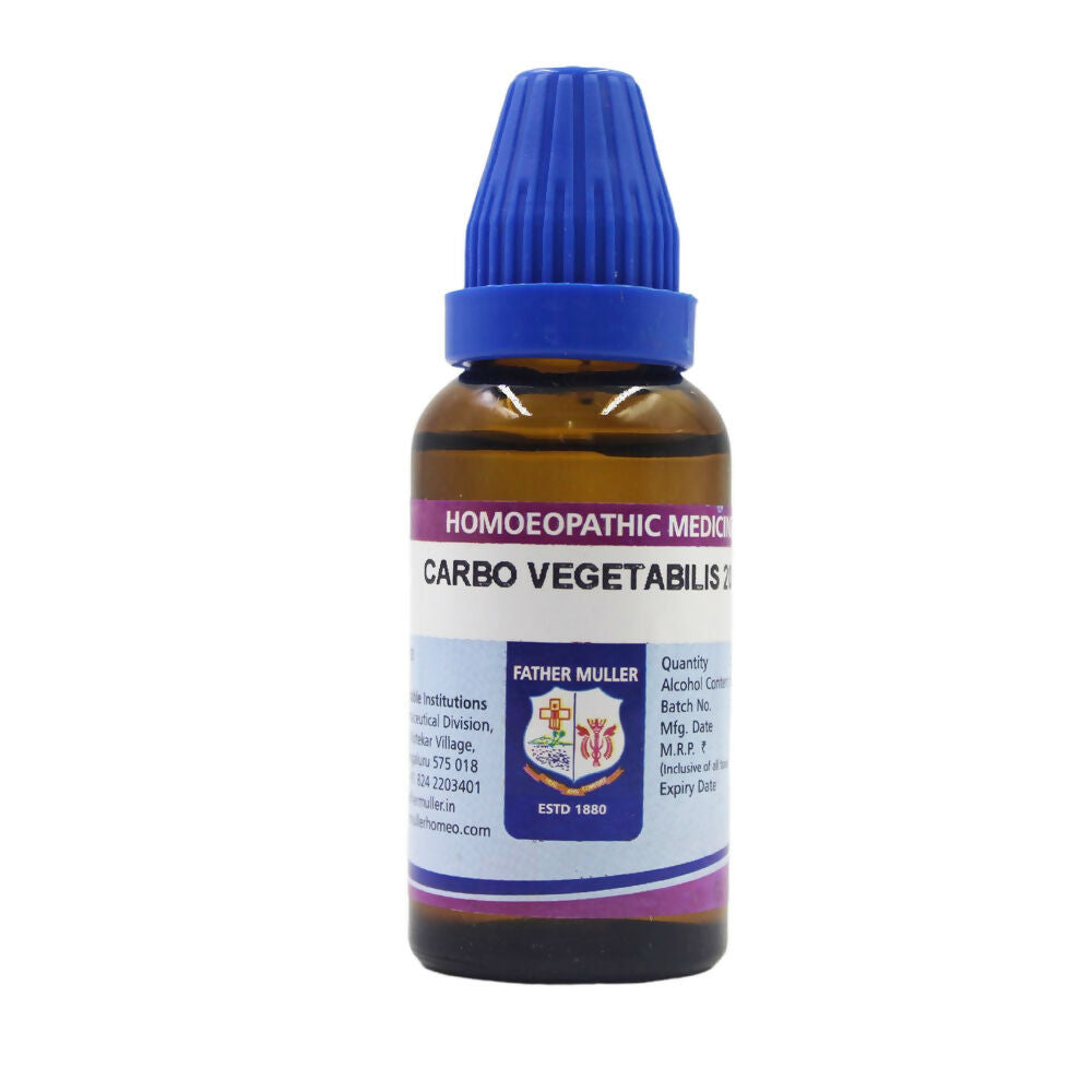Father Muller Carbo Vegetabilis Dilution