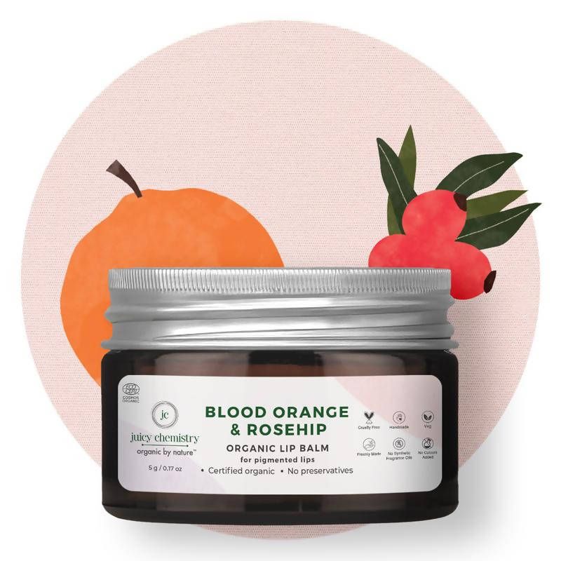 Juicy Chemistry Blood Orange & Rosehip Lip Balm