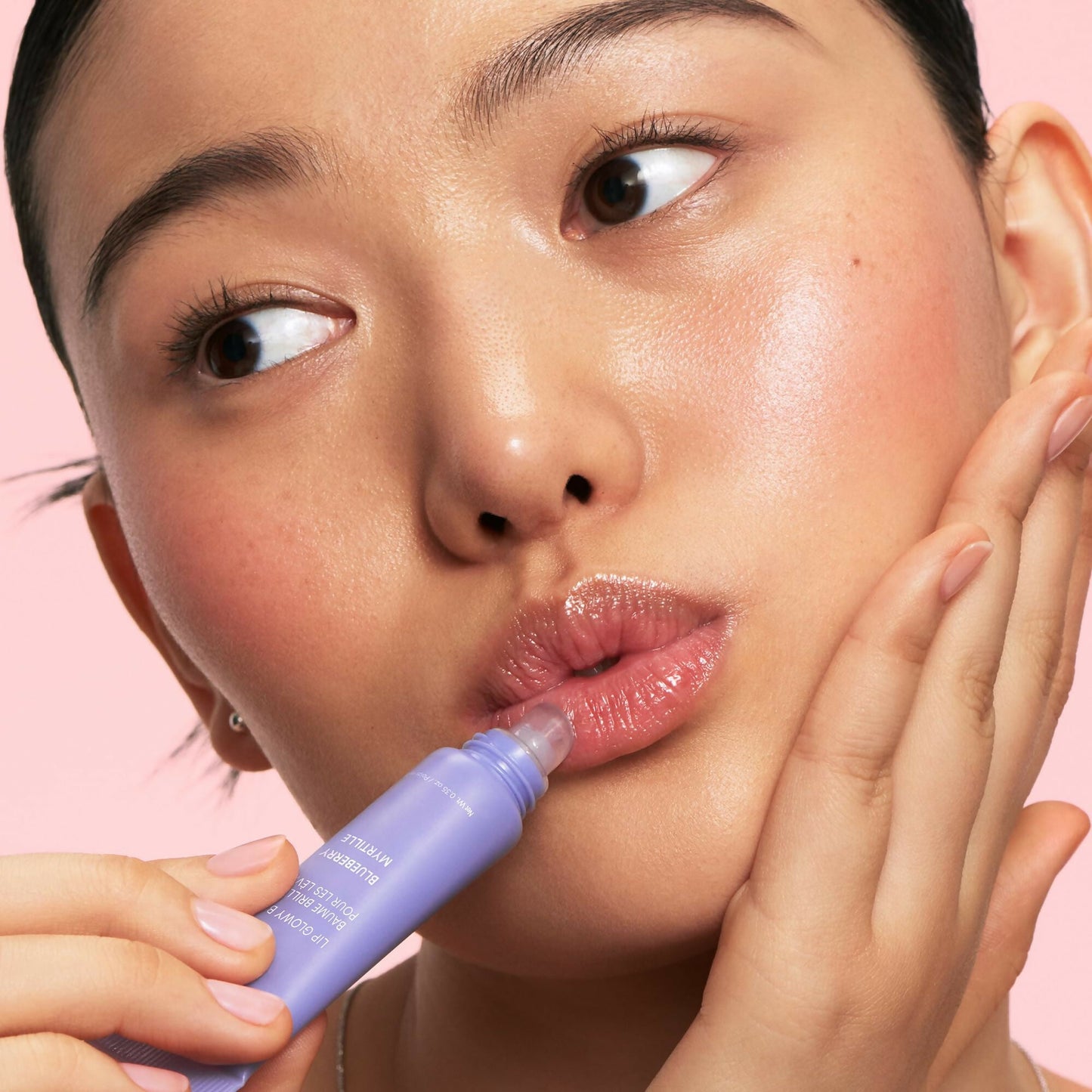 Laneige Lip Glowy Balm - BlueBerry - Korean Lip Balm