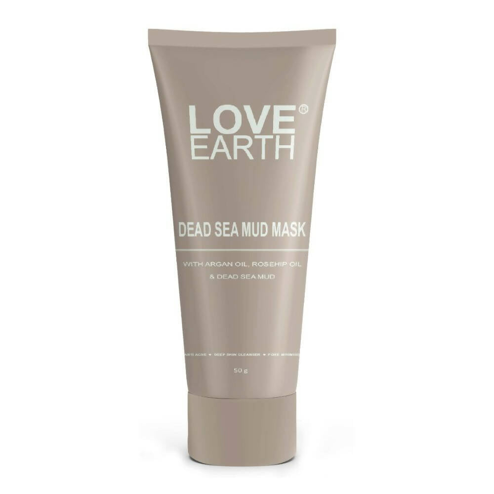 Buy Love Earth Dead Sea Mud Mask with Argan Oil and Rosehip Oil from DrMediCart, Ship from India to USA
