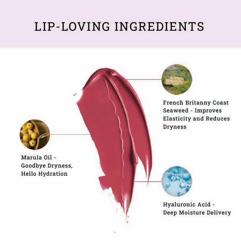 LOVETC Bold, Bliss, Etc Zero-Gravity Lip Creme - Bear Hug