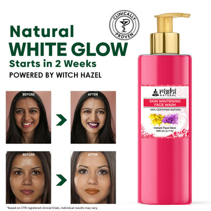 Rishi Natural Skin Whitening Face Wash