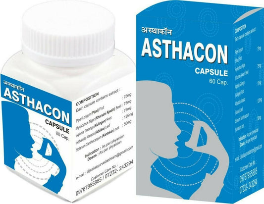 Ujwala Ayurvedashram Asthacon Capsules