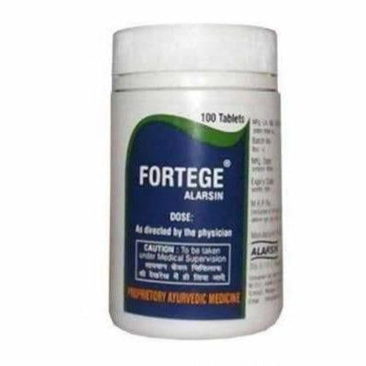 Buy Alarsin Ayurvedic Fortege Tablet from DrMediCart, Ship from India to USA