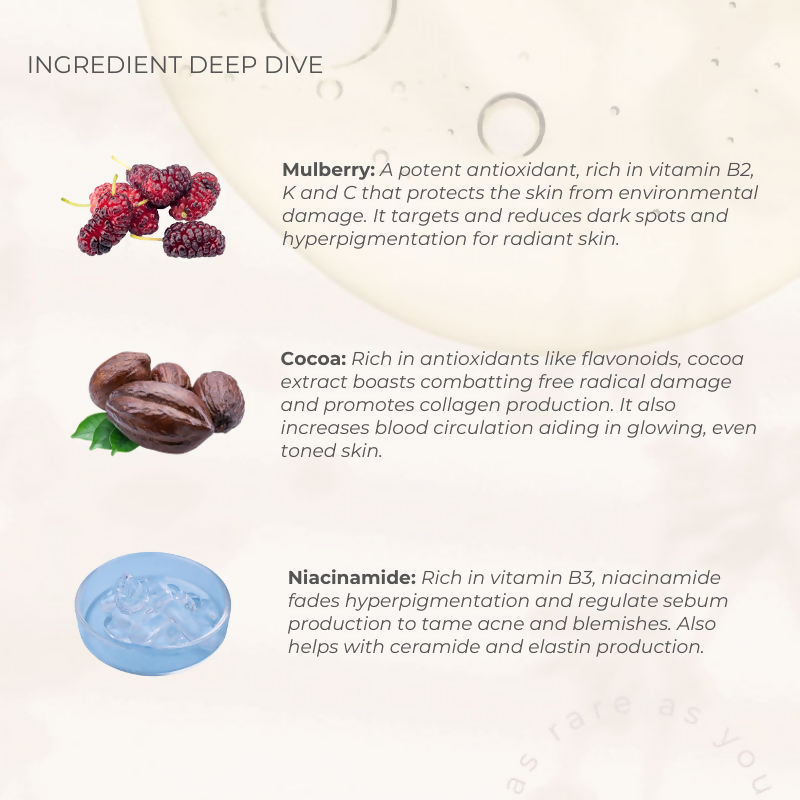 Rare Chemistry Pretty Pout Depigmenting Lip Balm, Night Plumps Depigments Mulberry Niacinamide