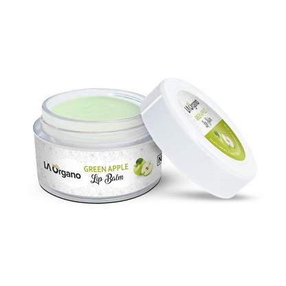 LA Organo Green Apple Lip Balm For Dry Chapped Lips - DrMediCart