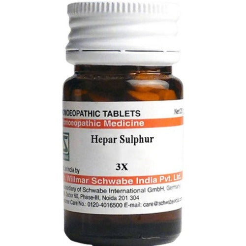 Dr. Willmar Schwabe India Hepar Sulphur Trituration Tablet - BUDNE