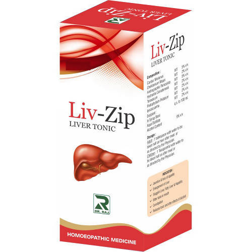 Buy Dr. Raj Homeopathy Liv Zip Liver Tonic from DrMediCart, Ship from India to USA