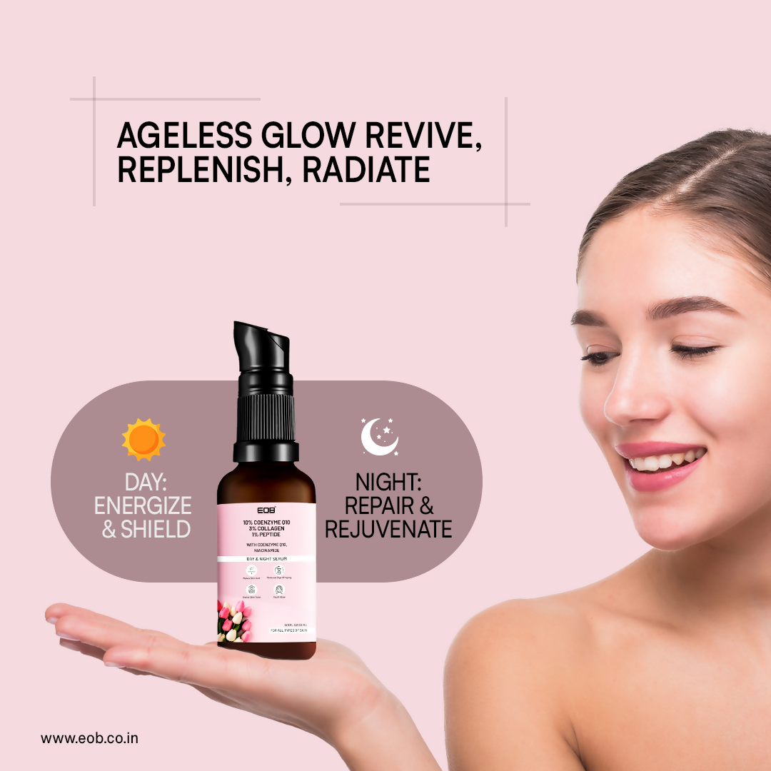 EOB 10% Coenzyme Q10 Face Serum Day & Night Serum