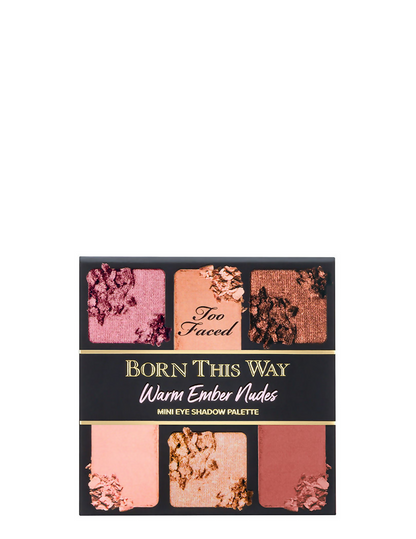 Too Faced Born This Way Nude Mini Eye Shadow Palette - Warm Ember Nudes