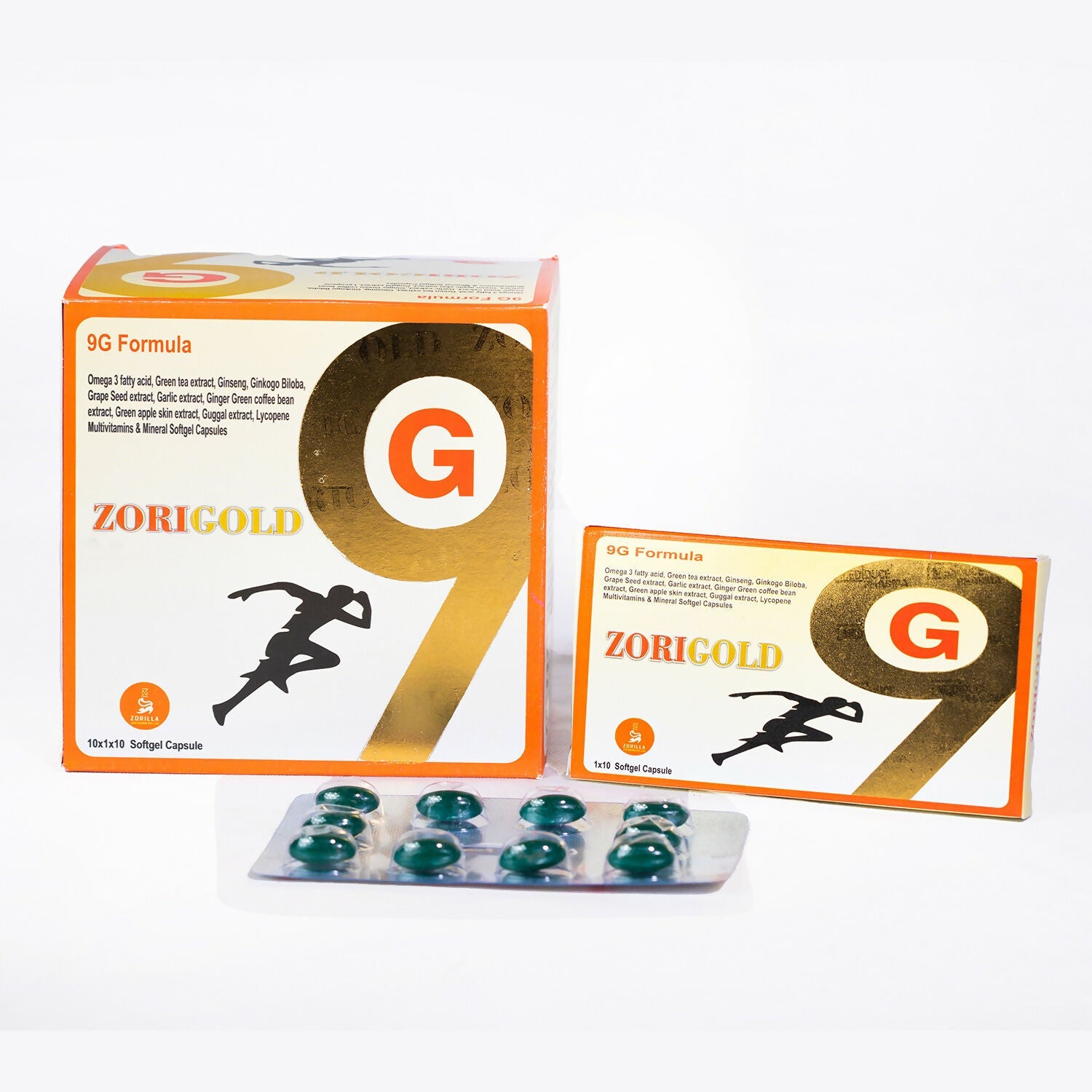 Zorilla Life Science Zorilgold Omega 3 Fatty Acid Capsules