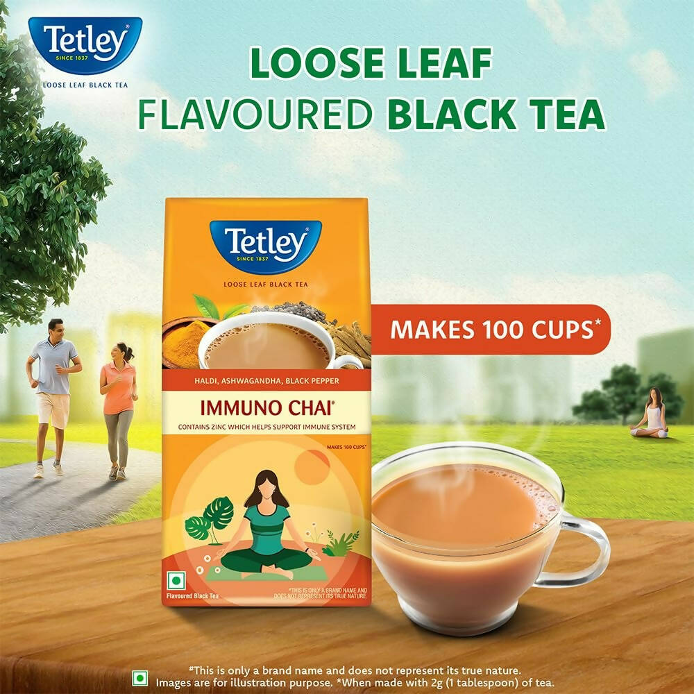 Tetley Immuno Chai Loose Leaf Flavoured Black Tea