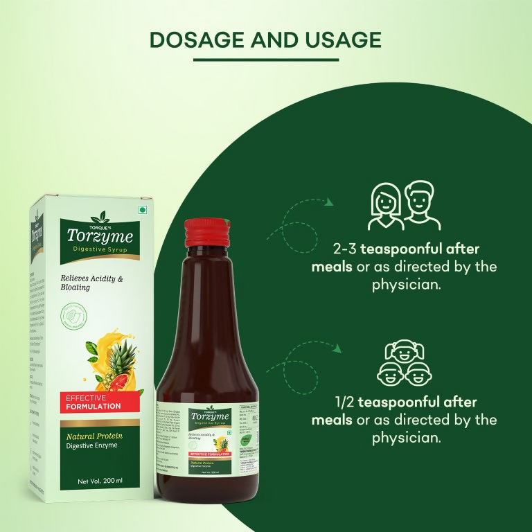 Torque's Torzyme Natural Protein Syrup