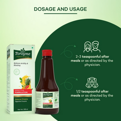 Torque's Torzyme Natural Protein Syrup