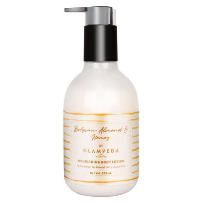 Glamveda Belgian Almond & Honey Nourishing Body Wash & Lotion Combo Pack