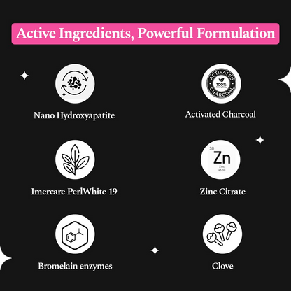 Perfora Activated Charcoal Whitening Toothpaste - Watermelon Mint