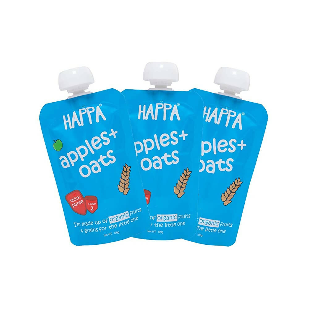 Happa Organic (Apple + Oat Puree)