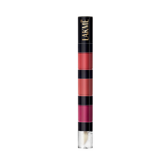 Lakme Ultimate Glam 4 In 1 Lip Stack  - Pink Vibe Only