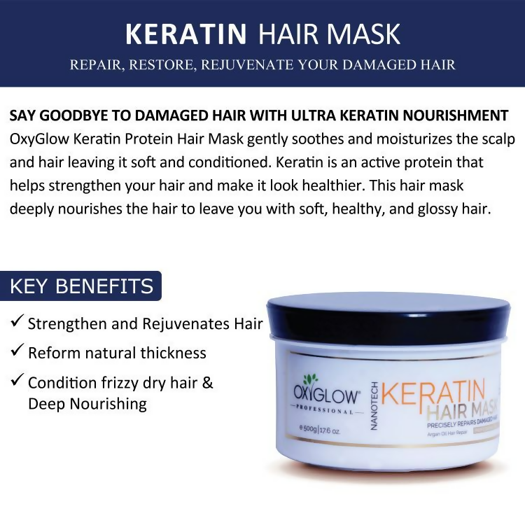 Oxyglow Herbals Keratin Hair Mask